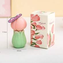 Joivida 1 Nến trang trí hình hoa tulip, Nến thơm hình hoa tulip, Nến thơm sáp đậu nành Paraffin thẩm mỹ hoa Quà tặng thích hợp cho phòng ngủ gia đình, sinh nhật, đám cưới, tiệc Phục sinh mùa xuân, quà tặng - Nhiều màu - Xem 18