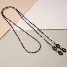 1 buc. Colier cu lanț pentru ochelari din metal auriu pentru accesorii pentru ochelari de doamnă, îmbrăcăminte portabilă pentru cadou pentru femei