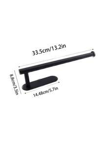 Self-Adhesive Wall-Mounted Paper Towel Holder, Paperless Kitchen And Bathroom Organizer Rack, Roll Paper Storage, Sticking Tape And Tissue Dispenser, Home Decor Bathroom Decor Fall Decor