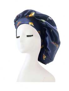 1 件女士缎面睡帽丝绸软帽缎面软帽