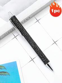 水钻金属圆珠笔，时尚创意金属笔，留言簿签名笔，办公学习创意笔，返校及课堂礼物佳选，闪亮水晶钻石笔，女士办公会议生日婚礼礼物