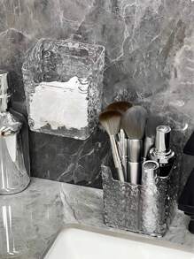 1. Półka ścienna, montaż bez wiercenia, odpowiednia do przechowywania w łazience, nadaje się do przechowywania grzebieni, szczoteczek do zębów, pasty do zębów i artykułów łazienkowych, akcesoriów łazienkowych, ozdób świątecznych