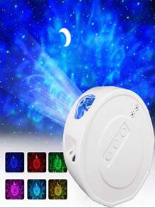 1 pezzo Proiettore di stelle USB, proiettore galassie, proiettore di luci notturne stellate, proiettore di cielo stellato con LED Nebulosa e onde dell'oceano, adatto per camera da letto, casa theatre, sala giochi, decorazione per feste