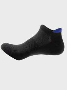5 pares de calcetines deportivos casuales para hombre, con absorción de humedad, de fibra de poliéster suave, para primavera/verano/otoño