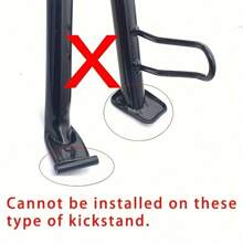 1 Peça Base de Descanso Lateral de Motocicleta de Liga de Alumínio JPMOTO, Acessório Antiderrapante que Se Adapta a Vários Modelos de Motocicleta