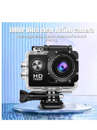 Portable Aetion Cameras Waterproof Camera Remote Control QutdoorCycling Record HD Digital Photography