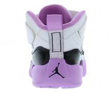 Nike Jordan Jumpman Two Trey Infant/Toddler Shoes - White/Black/Barely Grape - View 4