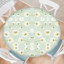 1/24PCS Stretch Tablecloths In Various Styles, Available In Multiple Sizes In Both Square And Round Shapes. Made Of Milk Silk Material, They Are Suitable For The Spring And Summer Seasons. These Tablecloths Serve As Decorative Items For Kitchens, Dining Rooms, And Courtyards, And Can Be Used To Adorn Dining Tables Of Different Sizes. They Are Perfect For Family Gatherings And Outdoor Picnics.