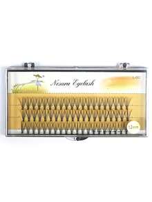 1 Box 60 Stück Natürliche C-Curl Künstliche Wimpern 6-14mm Wimpernbüschel Wimpernverlängerung für DIY Augenmakeup, Nesura Natürliches Aussehen Einzelwimpern Set, Wiederverwendbar 0,10mm Dicke Segmentierte Wimpern, Bequem Handgefertigt, Geeignet für den täglichen Gebrauch und besondere Anlässe Wimpernbüschel, Wimpernbüschel, Einzelwimpern, Wimpern, Künstliche Wimpern - C - Übersicht 13