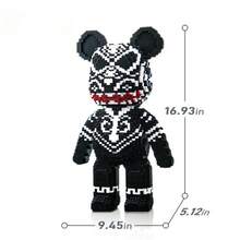 Bear Building Block,Winktoys Building Block, Bear Toys,Birthday Gift,Christmas Gift,Educational Building Blocks,Tre.Nd Decoration,Cool Gifts - Su.per Ma.rio Bear - View 3
