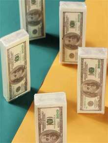 10 Stücke/Set Dollar bedruckte Servietten, verleihen Sie Spaß Ihrer Küche oder Party mit diesen Foto-Requisiten, Partydekorationen, Partyartikel, Feiertagsdekorationen, Feiertagsartikel, Küche, Bad, Haushalt