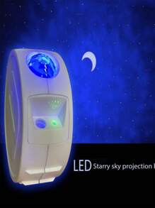 1 pezzo Proiettore di stelle USB, proiettore galassie, proiettore di luci notturne stellate, proiettore di cielo stellato con LED Nebulosa e onde dell'oceano, adatto per camera da letto, casa theatre, sala giochi, decorazione per feste