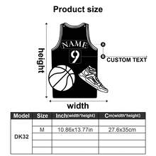 1pc Customized Basketball Themed Decorative Metal Wall Art - Personalized With Name - Girl Player, Boy Player, Basketball Player Silhouette And Name, Durable, Vibrant Colors, Suitable For Indoor And Outdoor Spaces - Adds Vibrancy To Living Room, Hallway, Bedroom, Home And Office Walls, Cafes And Shops - Decor, Home Decoration, Wall Decor, Room Decor, Bedroom Decor, House Decor, Personalized Gift, Birthday Gift, Christmas Gift - Multicolor - View 26