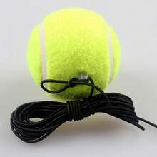 1pc Outdoor Tennis Trainer Tennis Practice Kit With Tennis Bounce Ball And Practice Ropes Highly Elastic Self-Learning Tennis Accessories For Women Men Beginner And Tennis Lovers, Improve Your Tennis Skills Anytime & Anywhere - Multicolor - View 12