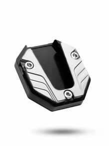 1 Peça Base de Descanso Lateral de Motocicleta de Liga de Alumínio JPMOTO, Acessório Antiderrapante que Se Adapta a Vários Modelos de Motocicleta