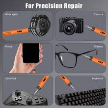 Rechargeable Wireless Electric Screwdriver Set, Silent High Torque Multi-Function Portable Tool Kit, Home Hardware Repair Maintenance Tool - Multicolor - View 5