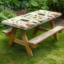 1/24 Stück Stretch Tischdecken in verschiedenen Stilen, in mehreren quadratischen und runden Größen erhältlich. Aus Milchseide gefertigt, eignen sie sich für die Frühlings- und Sommersaison. Diese Tischdecken dienen als dekorative Elemente für Küchen, Esszimmer und Innenhöfe und können Esstische in unterschiedlichen Größen verschönern. Sie sind perfekt für Familienfeiern und Outdoor-Picknicks.