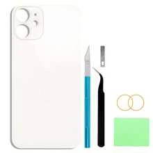 Tapa trasera de cristal de repuesto compatible con 12 de 6.1 pulgadas para todos los operadores, con juego de herramientas de reparación - Multicolor 12 - Ver 17