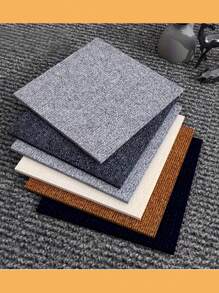 5-Piece Self-Adhesive Square Carpet, Warm And Atmospheric Patchwork Mat, Warm Bedside Carpet, Soft And Anti-Fall, Easy To Install, Home Decoration, 11.8x11.8 Inch Crawling Mat, Thick Plush Patchwork Mat, Shock-Absorbing And Sound-Proof Pet Rest Mat, Living Room Decoration, Carpet DIY Square Patchwork Mat, Removable Seams, Arbitrary Cutting, No Deformation, Washable, Colorful, Suitable For Home, Living Room, Pet House, Bedroom And Bedside. Rug Bedroom Decor Rugs