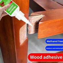 1/2/3件装木工胶，强力木工粘合剂，实木、木板、家具维修用木材粘合剂，多用途胶水