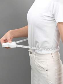 1 pièce Règle de mesure automatique de la circonférence, mesurant le corps, les jambes, la taille et le tour de poitrine. Règle multifonctionnelle portable et souple pour la gestion de la silhouette, cadeau de voyage, facile à transporter