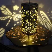 Solar Powered Dragonfly & Butterfly Hanging Lamp, Decorative Lights, Delicate Decor Lamp, LED Decoration Lights For Corridor, Landscape, Porch, Holiday, Party - Multicolor - View 8