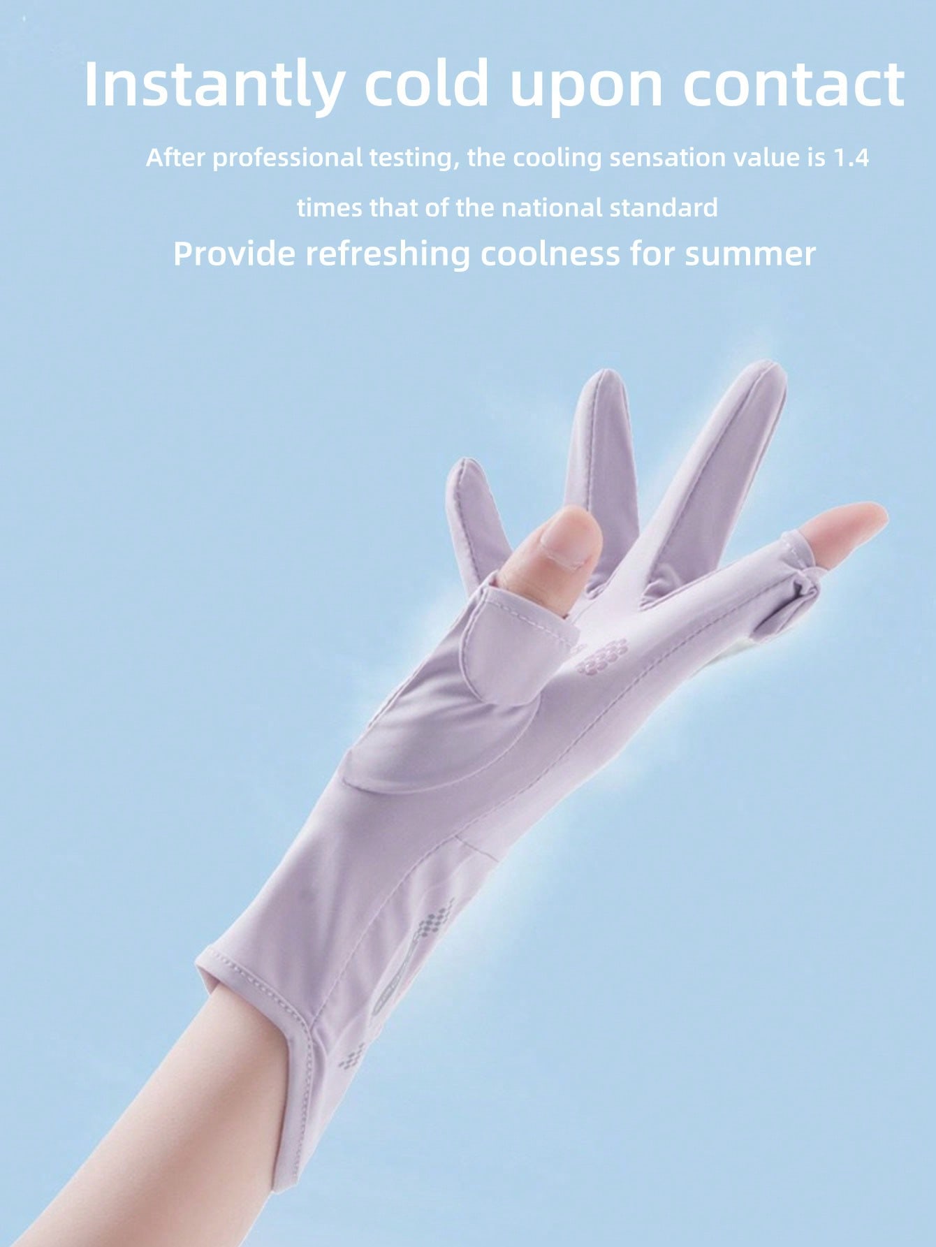 طقم قفازات شمسية للنساء متعددة الألوان وأغراض، قفا...