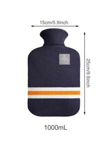 Hot Water Bottle With Cover, Hot Water Bag For Warming Bed,Menstrual Cramps,Hot And Cold Compress,Hand Feet Warmer, And Rubber, Ideal For Winter,Women Valentine Gift Birthday Boyfriend Girlfriend