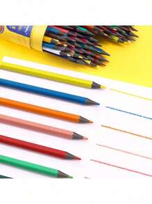 12/24/36/48 Pack Colored Pencils Set, Wooden Oil-Based Drawing Pens For Painting, Sketching, Coloring, Art Supplies Gift For Beginners, Back To School