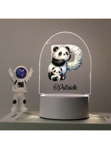 1 szt., personalizowane lampki nocne z niestandardowymi wzorami zwierząt i 26 literami imion. Spersonalizowane prezenty urodzinowe, spersonalizowane prezenty dla przyjaciół, spersonalizowane dekoracje sypialni, spersonalizowane dekoracje na imprezy. Dekoracje imprezowe, spersonalizowane lampki nocne. Prezenty dla przyjaciół, rodziny i dzieci. Prezenty urodzinowe, niespodzianki, prezenty świąteczne, prezenty noworoczne, dekoracje pokoju, oświetlenie nastrojowe.