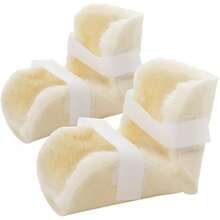 Essential Medical Supply Sheepette Synthetic Sheepskin Soft Heel Protectors With Securing Strap - ELBOW - View 3