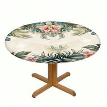 1/24 PIEZAS Manteles elásticos en varios estilos, disponibles en múltiples tamaños tanto cuadrados como redondos. Hechos de material de seda de leche, son adecuados para las temporadas de primavera y verano. Estos manteles sirven como artículos decorativos para cocinas, comedores y patios, y se pueden usar para adornar mesas de comedor de diferentes tamaños. Son perfectos para reuniones familiares y picnics al aire libre.