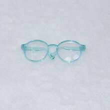 (Accessories Only) 17cm Labu Summer Versatile Transparent Sunglasses, Multi-Color Matching - Holiday/Birthday Gift, Gift, Children's Toy (Glasses Only, No Doll)