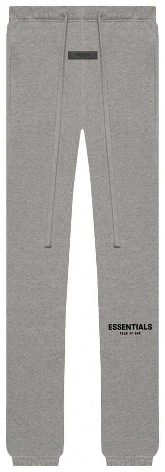  Fear Of God Essentials Cotton Sweatpants 'Dark Oatmeal' Fall Clothing Winter Clothes