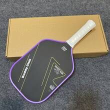 1 Piece Carbon Fiber Pickleball Paddle,16mm,Toray T700-UD Pickleball Paddle With Fine Matte Surface For Ball Control Perfect Ball Control Technique And Rotation Reduce Noise And Vibration, Making It Easier To Control And Rotate The Ball - Multicolor - View 13