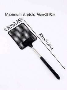 1pc/2pcs Extendable Fly Swatter Long Handled Manual Mosquito And Fly Killer Cute Fly Repellent Tool