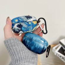 Flower WF-1000XM5 Exclusive Case – Handcrafted Oil Art Designs + Rugged Protection & Detachable Carabiner