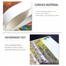 1 Foto personalizada en lienzo con marco de fotos DIY o póster sin marco, regalo del Día del Padre, fotos personalizadas para seres queridos, familia, amigos y mascotas, perros, gatos, decoración del hogar de gran tamaño adecuada para colocar en salas de estar, dormitorios, oficinas, salones de té, restaurantes, escuelas, baños, impresión de pósteres personalizados, pinturas colgantes personalizadas, pinturas de decoración de pared personalizadas, impresión gráfica