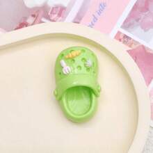 3/6/9/12pcs/Cartoon Slippers Refrigerator Magnet, Cute Decorative Plastic Oval Refrigerator Magnet Set, Fun Whiteboard And Office Kitchen Magnets, Perfect For Home Decoration Gifts On Thanksgiving, Christmas, And Halloween - Multicolor - View 7