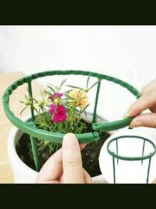 Plant Support Half Round Plant Support Rings, Support Half Round Indoor Plant Stands, Stackable Garden Flower Support Stakes For Tomatoes, Hydrangeas, Monstera, Peonies, Hydrangeas, Garden Flower Support Rings For Indoor Plants (Multiple Sizes Available)