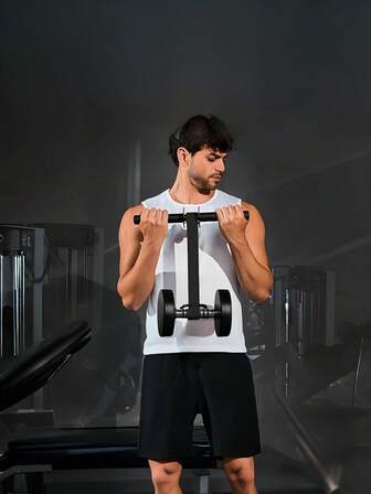 1 Wrist And Forearm Explosive Device, Muscle Strength Wrist Training Roller And Forearm Roller, Load-Bearing Rope Training Fitness Equipment, Anti Slip Suitable For Gym And Home Use, Used For Muscle Growth, Strength Training, And Fitness Gym Accessories