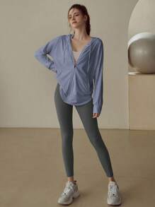 High-End Yoga Jacket For Women, Summer Running Top, Professional Fitness Outwear, Sunscreen Running Coat