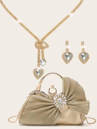 女士水钻首饰 闪耀奢华水钻首饰套装 闪耀项链 耳环 手链套装 个性闪耀优雅女士时尚宴会包 闪耀PU软包 水钻首饰手提包 手提包 手提包 手提包 手提包 宴会包 手提包 优雅手提包 宴会包 女士舞会手提包 女士新娘宴会包 舞会手提包 金属链手提包 婚礼派对手提包 酒会婚礼 新款钱包宴会包