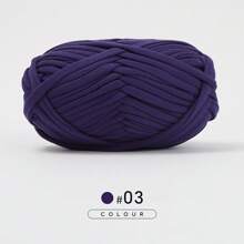 1 / 3 pezzi di strisce di tessuto, 100 / 300g di alta qualità in poliestere, tessuto per magliette per uncinetto e lavoro a maglia, grande pacchetto di strisce di tessuto, pratico per uncinetto, tessitura di borse, tappeti, cuscini, bambole, progetti all'uncinetto (confezione casuale)