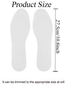10 Pairs Disposable Shoe Liners Breathable Thin Insoles Disposable Women Replaceable Sweat And Outdoor Barefoot Wood Pulp Shoe Liner For Women Men Hiking Running Boot Sneaker(27.5cm)It Can Be Trimmed To The Appropriate Size At Will,Suitable For All Kinds Of Shoes
