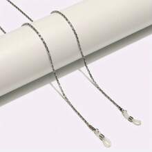 1 buc. Colier cu lanț pentru ochelari din metal auriu pentru accesorii pentru ochelari de doamnă, îmbrăcăminte portabilă pentru cadou pentru femei