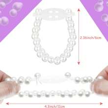 1 peça/5 peças/8 peças pulseiras corsage, 8 peças pulseiras corsage, pulseiras elásticas de pérola elástica para festa de casamento, baile, faça você mesmo, suprimentos para corsage de pulso