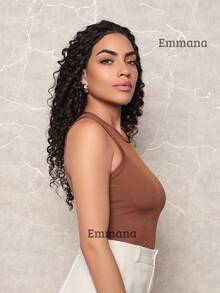 Kit 3 Women's Ribbed Tank Tops Basic Blouse Casual Sleeveless T-Shirt - Nâu\Be\Đen\Xám - Xem 11