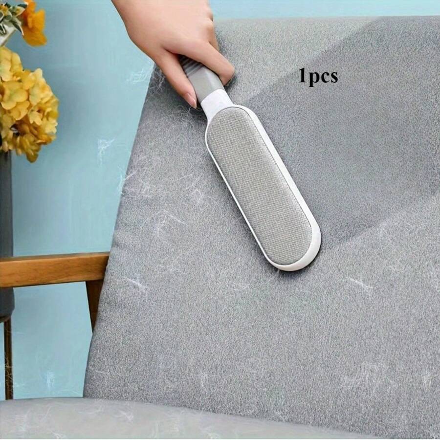 Static Double-Sided Pet Hair Remover Brush - Reusable, Manual Electrostatic Suction Cleaner, Suitable For Cats, Perfect For Clothes, Sofas, Furniture, And Carpets, Made Of Durable Polypropylene Material, No Need For Power Supply, Pet Hair Remover Tool