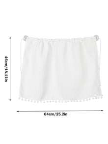 1件装汽车遮阳帘通用夏季车用窗帘华夫格汽车防晒窗帘侧窗帘